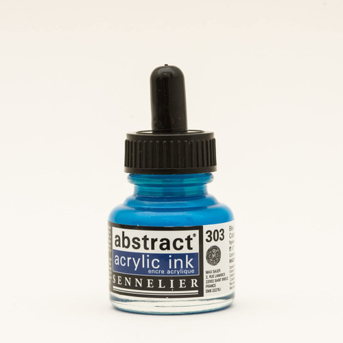 Sennelier Abstract Acrylic Ink - 30 ml - Cobalt Blue Hue