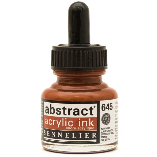 Sennelier Abstract Acrylic Ink - 30 ml - Chinese orange
