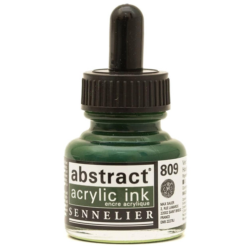 Sennelier Abstract Acrylic Ink - 30 ml - Hooker's Green
