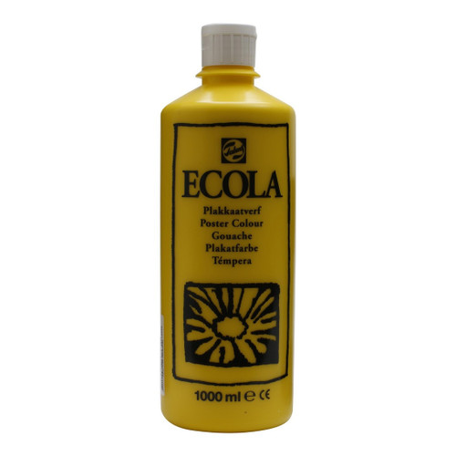 YELLOW - 1000ml - Ecola School Gouache