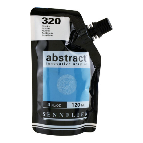 Sennelier Abstract - 120ml - SATIN Azure Blue