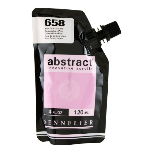 Sennelier Abstract - 120ml - SATIN Quinacridone Pink