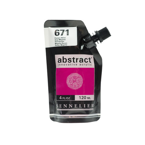 Sennelier Abstract - 120ml - SATIN Deep Magenta