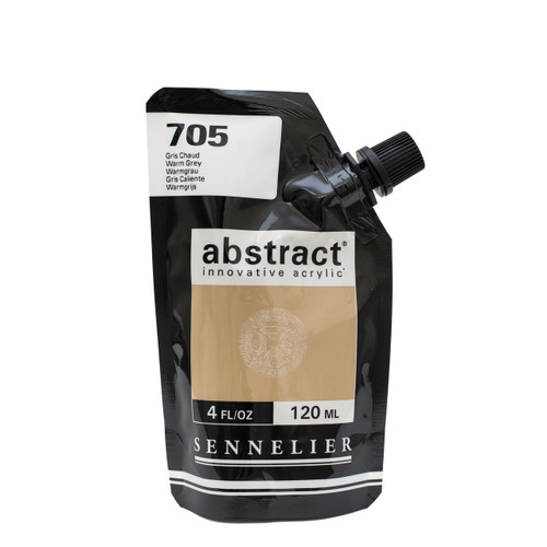 Sennelier Abstract - 120ml - SATIN Warm Grey
