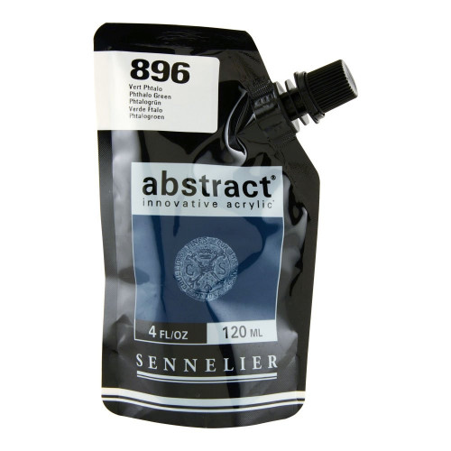 Sennelier Abstract - 120ml - SATIN Phthalo Green