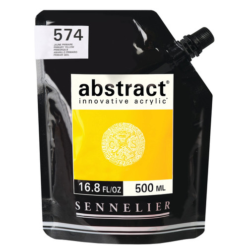 Sennelier Abstract - 500ml - SATIN Primary Yellow