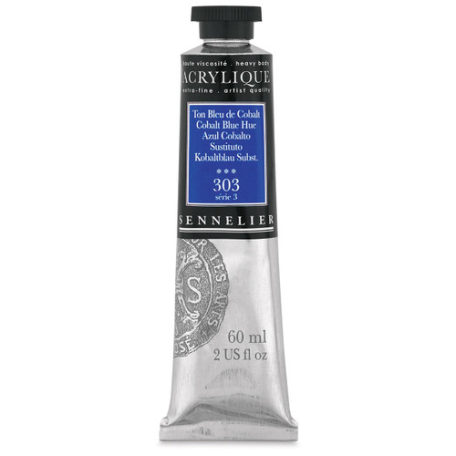 Sennelier Artist Acrylic 60ml - Cobalt Blue Hue