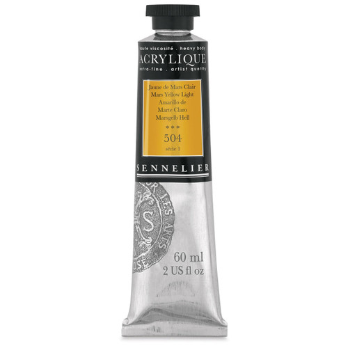 Sennelier Artist Acrylic 60ml - Mars Yellow Light
