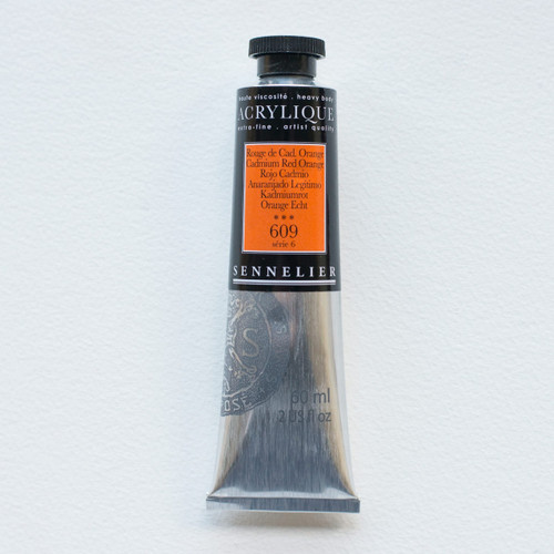 Sennelier Artist Acrylic 60ml - Cadmium Red Orange