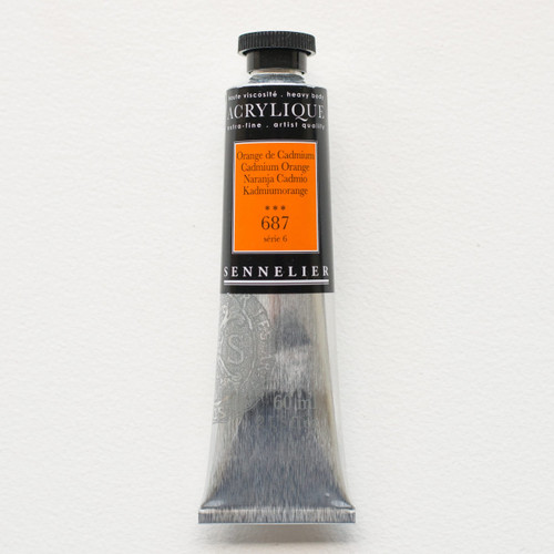 Sennelier Artist Acrylic 60ml - Cadmium Orange