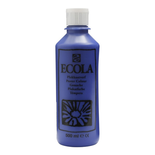 DEEP BLUE - 500ml - Ecola School Gouache