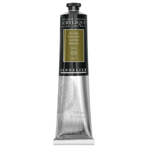 Sennelier Artist Acrylic 200ml - Brown Ochre