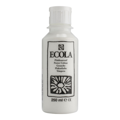 WHITE - 250ml - Ecola School Gouache