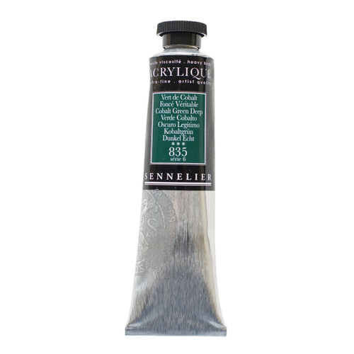 Sennelier Artist Acrylic 200ml - Cobalt Green Deep