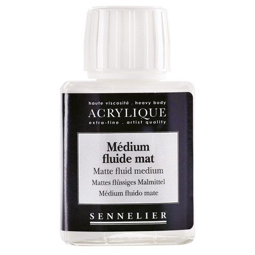 Sennelier Matte fluid medium - 75ml