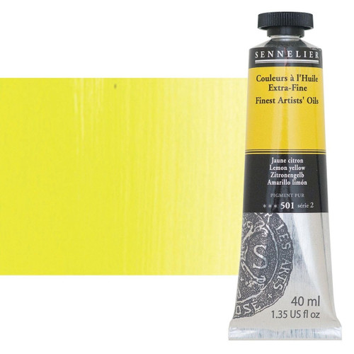 Sennelier - 40ml Artist Oil - Lemon Yellow