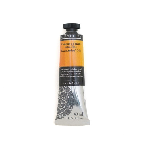 Sennelier - 40ml Artist Oil - Cad Yellow Deep Hue