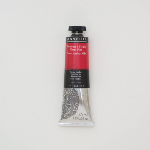 Sennelier - 40ml Artist Oil - Cinnabar Red