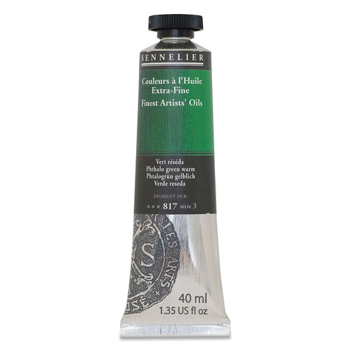 Sennelier - 40ml Artist Oil - Phthalo Green Warm