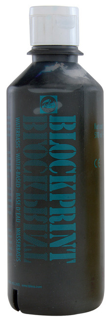 Blockprint Water colour 500ml Black