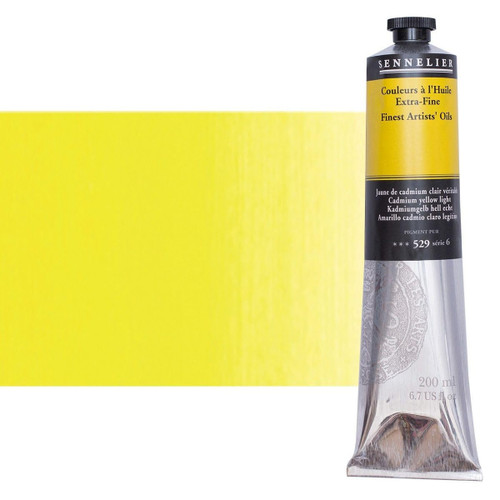 Sennelier - 200ml Artist Oil - Cad Yellow Light