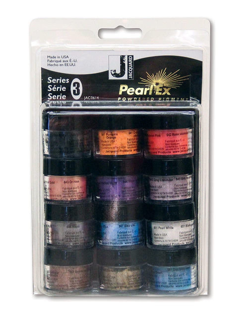 Jacquard - PEARL EX PIGMENT POWDER - SET SERIES 3 (12 post)