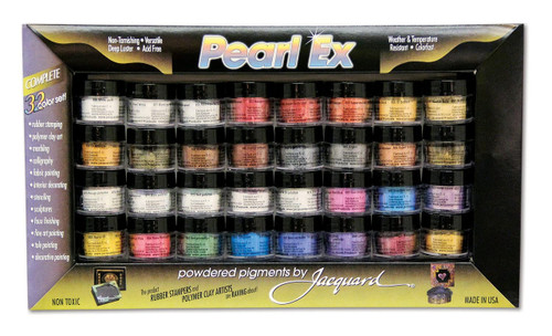 Jacquard - PEARL EX PIGMENT POWDER - 32 COLOR SET 3 grams