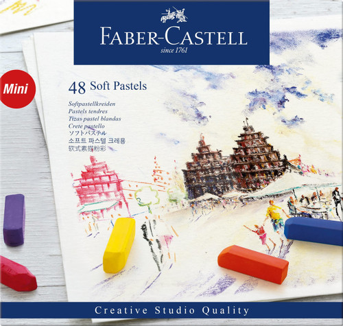 Box of 48 Creative Studio 1/2-Stick Soft Pastels