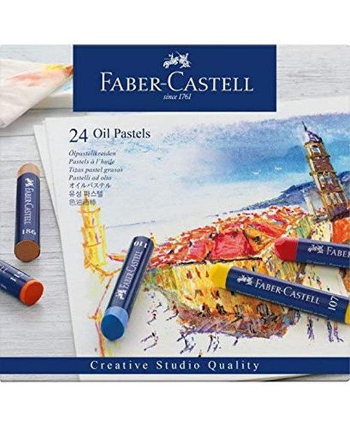 Box of 24 Creative Studio Oil Pastels
