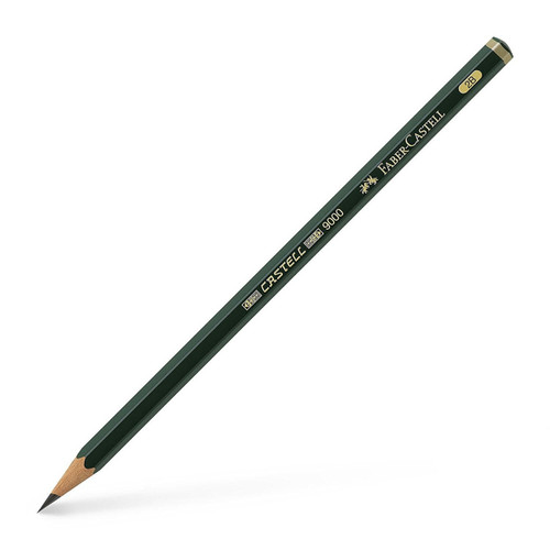 Castell 9000 Black Lead Pencils 2B