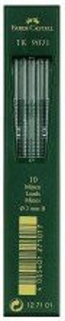 TK Clutch Pencil Leads - tube of 10 leads 2mm 2H