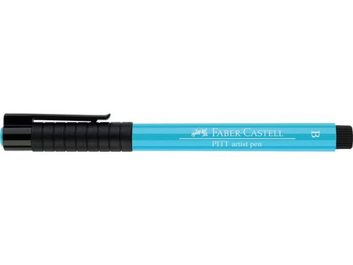 PITT Artist Pen Brush Light Cobalt Turquoise (154)