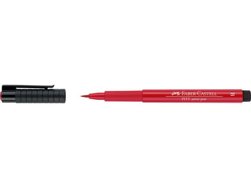 PITT Artist Pen Brush Deep Scarlet Red (219)