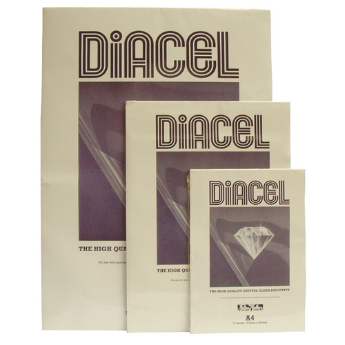 Diacel Sheets 115nm A3 50 Sheets