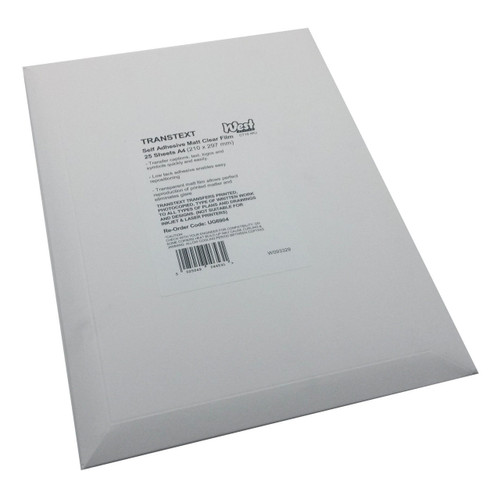 A4 Transtext Film 25 Sheets 25nm