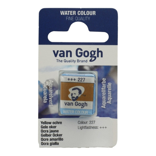 1/2 Pan - Van Gogh Watercolour - Yellow ochre