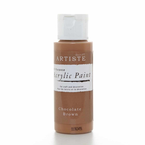 Artiste Acrylic 2Oz Chocolate Brown