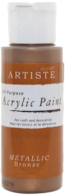 Artiste Acrylic 2Oz Metallic Bronze