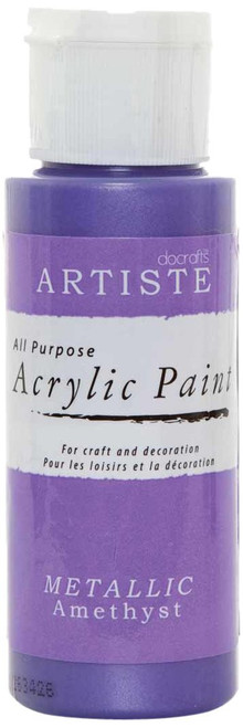 Artiste Acrylic 2Oz Metallic Amethyst