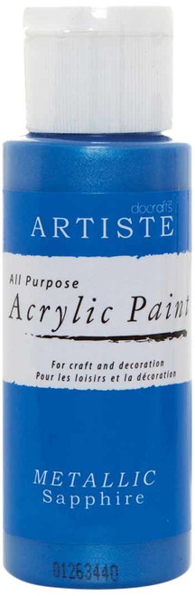 Artiste Acrylic 2Oz Metallic Sapphire