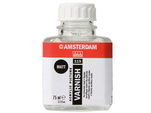 AMSTERDAM ACRYLIC VARNISH MATT JAR 75ml