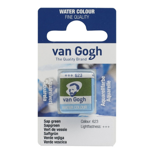 1/2 Pan - Van Gogh Watercolour - Sap green