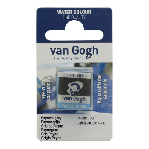 1/2 Pan - Van Gogh Watercolour - Payne's grey