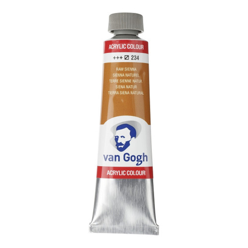 40ml - Van Gogh Acrylic - Raw sienna