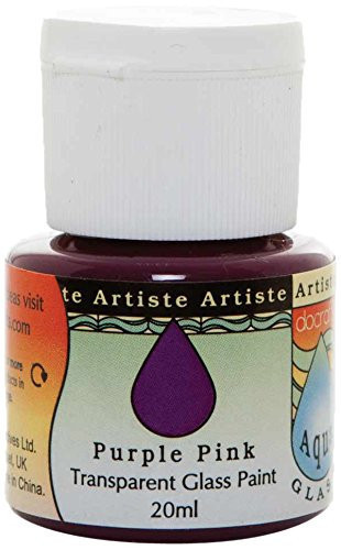 Glass Paint (20ml) - Aquaglass - Purple Pink