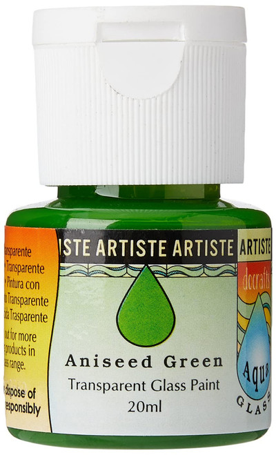 Glass Paint (20ml) - Aquaglass - Aniseed Green