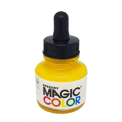 Liquid Acrylic Ink 28ml bottle with pipette MC120 Process Yellow