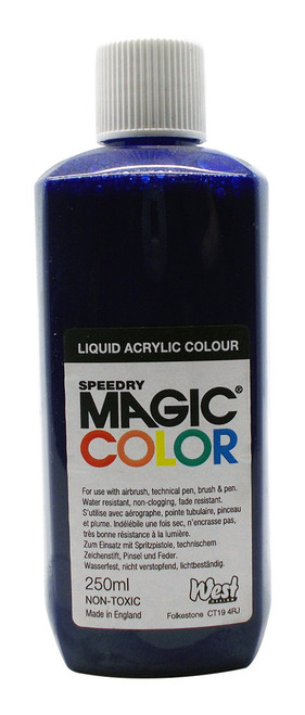 Liquid Acrylic Ink 250ml bottle MC500 Cobalt Blue