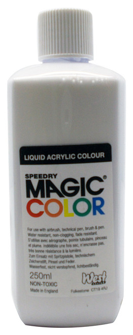 Liquid Acrylic Ink 250ml bottle MC800 Lunar White (opaque)