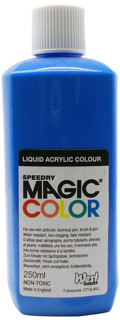 Liquid Acrylic Ink 250ml bottle MC520 Lagoon Blue